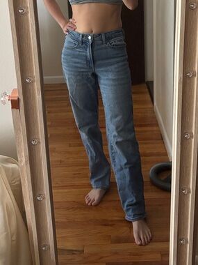 Old Navy High-Rise OG Loose Women's Jeans Medium Wash 0